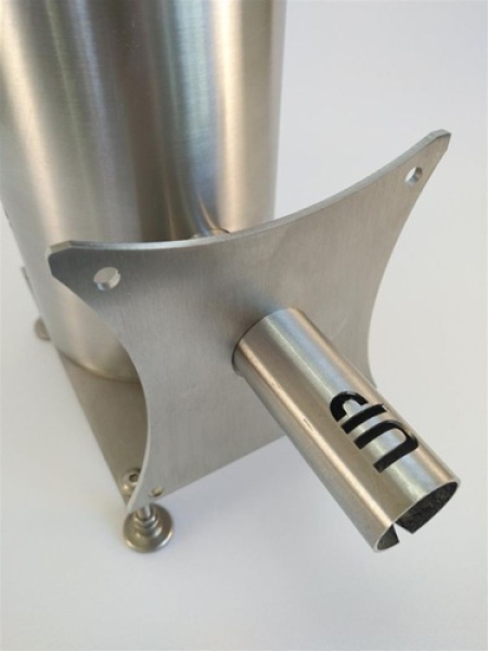 Smokimat Räucherofen mit Elektroraucherzeuger, 120cm, isoliert, geprägter Edelstahl, Elektroheizung
