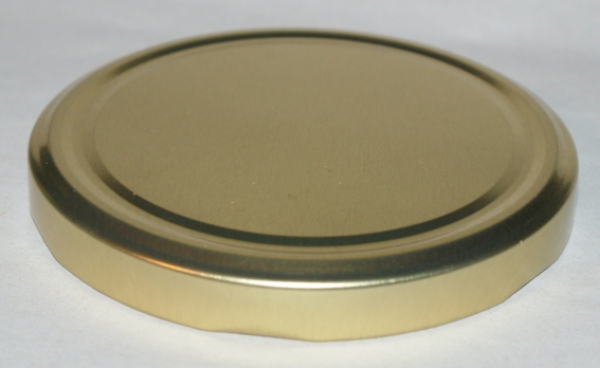 TO 100 yellow-gold pasteurizable, twist-off cap