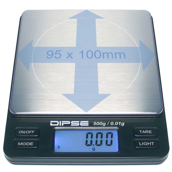 Dipse TP Series 0.01-500 g Electronic Spice Scale,Fine Scale,Pocket Scale,Gold Scale