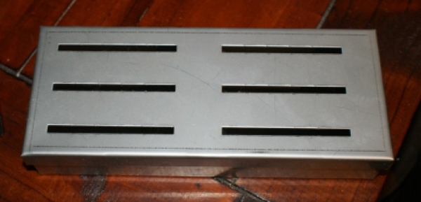 Stainless steel incense box