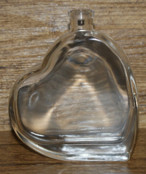 Heart "Passion" 100 ml - with pointed cork, Valentine's Day, Mother's Day