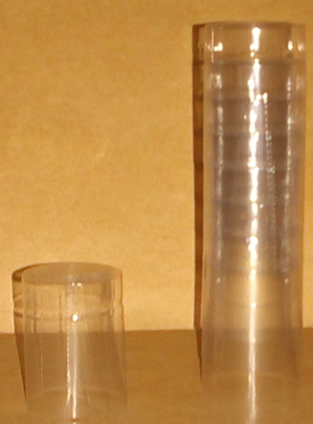 Anschrumpfkapsel 20x30 mm - transparent