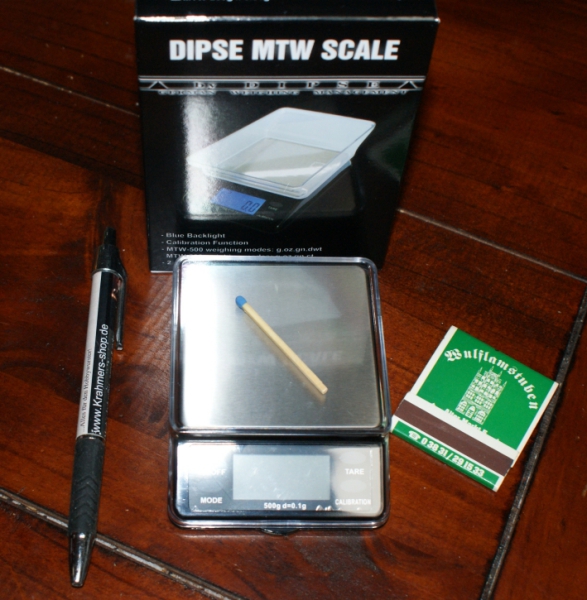 Dipse - MTW-Series 500, Digital Spice Scale, Fine Scale, Gold Scale, Pocket Scale