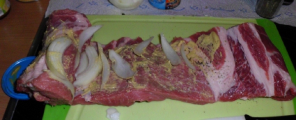 Rollbraten- / Schinkenmesser      (5001-sneid)