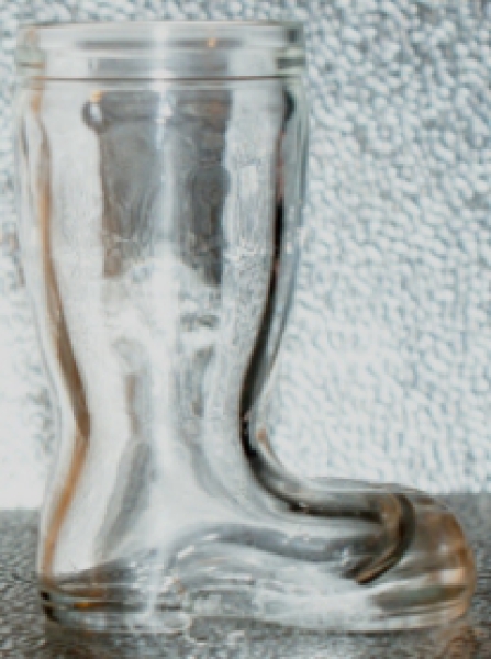 Boot 40 mL, drinking glass, motif glass, shot glass, mini vase