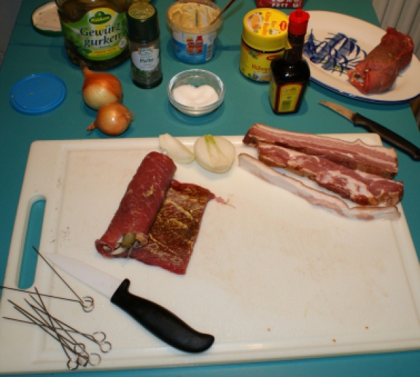 Rouladennadeln (10 Stück) Edelstahl