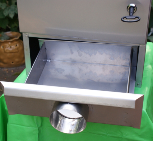 External smoke generator for SMOKI's made of V2A stainless steel