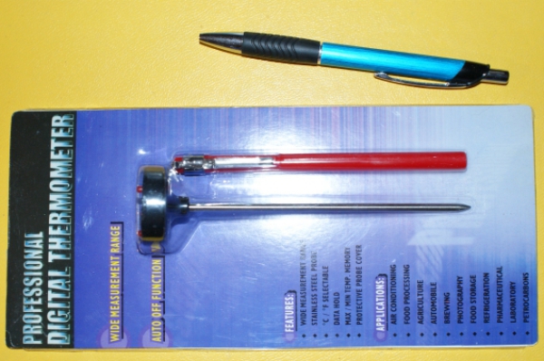 Taschenthermometer -50 bis + 200