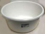 Bowl, Ø 36 cm; 9,5 L, white, plastic Deep bowl by Gies, salad, sausage,