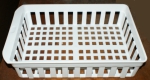 Fridge basket 34,5x22,5x8 cm by Gies - Food safe plastic!