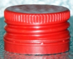 PP 28 - Schraubverschluss, rot (Aluminium) mit Originalitätsring