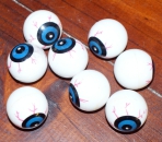 Decorative eyeballs Ø approx. 3.3 cm, pack of 8