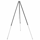 Dreibein, Teleskopgestell 180 cm schwarz lackiert, Fischkessel,Gulaschkessel       (1054)