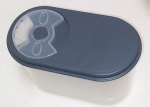 Streudose mit Deckel - schiefergrau 1,1 L (ca.19x10x11,5cm) von Gies