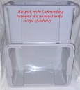 Unibox 15 L, grey – including lid, by Gies