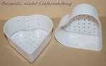 Special occasion cheese mould, heart shape for cheese, cream cheese, curd,