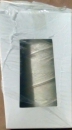Frying string, sausage string, ham string, hemp twine white, 140m dispenser box