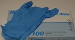 Paper gloves,cap,cap,disposable gloves size M nitrile,powderfree,100 pieces